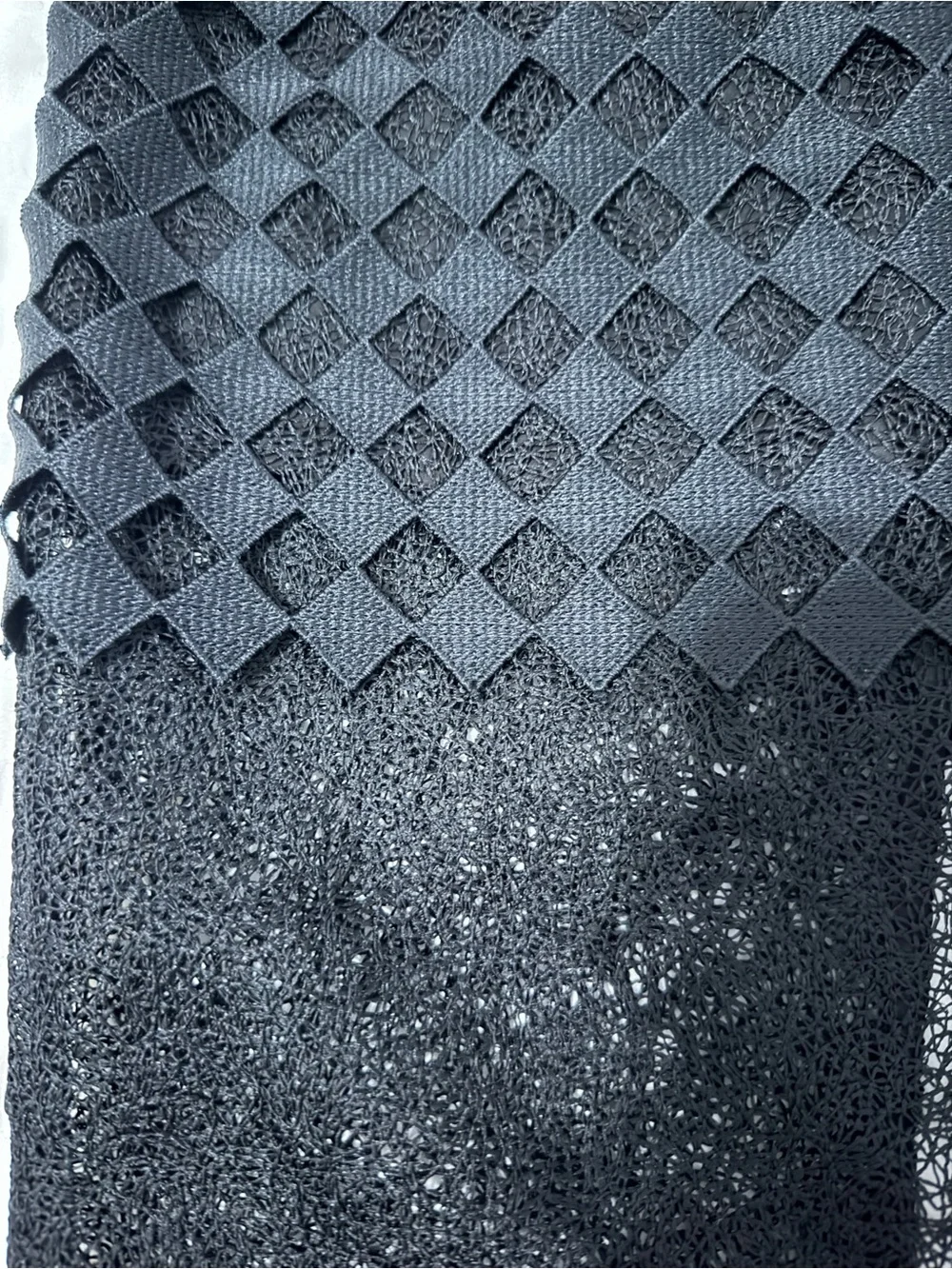 Diane Von Furstenberg Diamond and Twig Lace Skirt